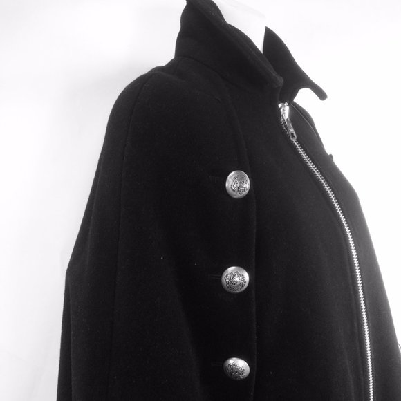 See by Chloe Wool Cape Coat Goth - AS IS - Picture 10 of 16